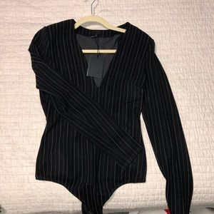 NWT NBD trixibelle black bodysuit